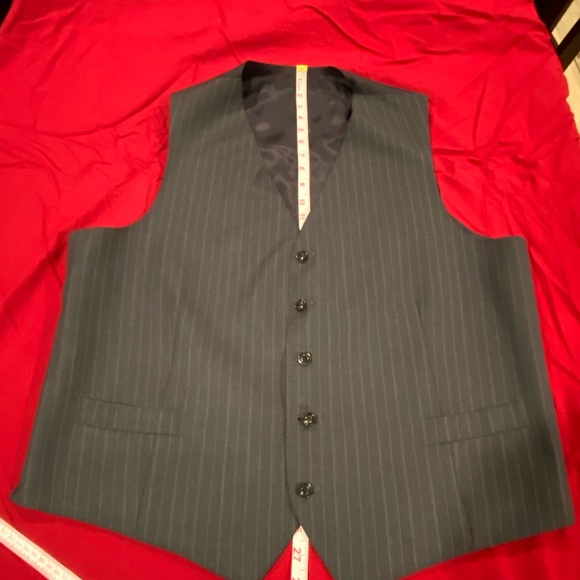 3pc peak lapel Saks Fifth Ave - Ermenegildo Zegna trofeo cloth 44R - Picture 11 of 16